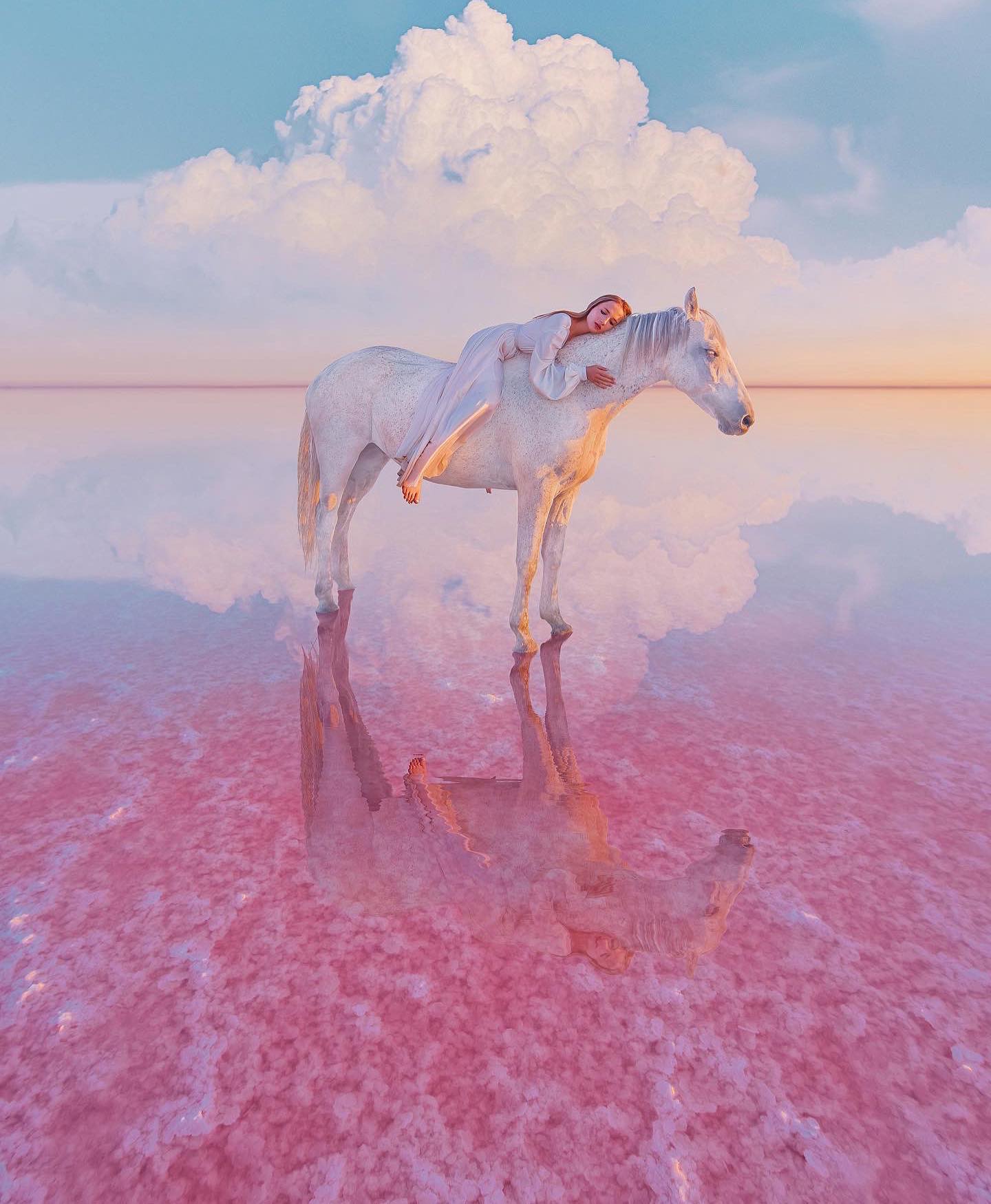 Unicorn Clouds by Helena Woods