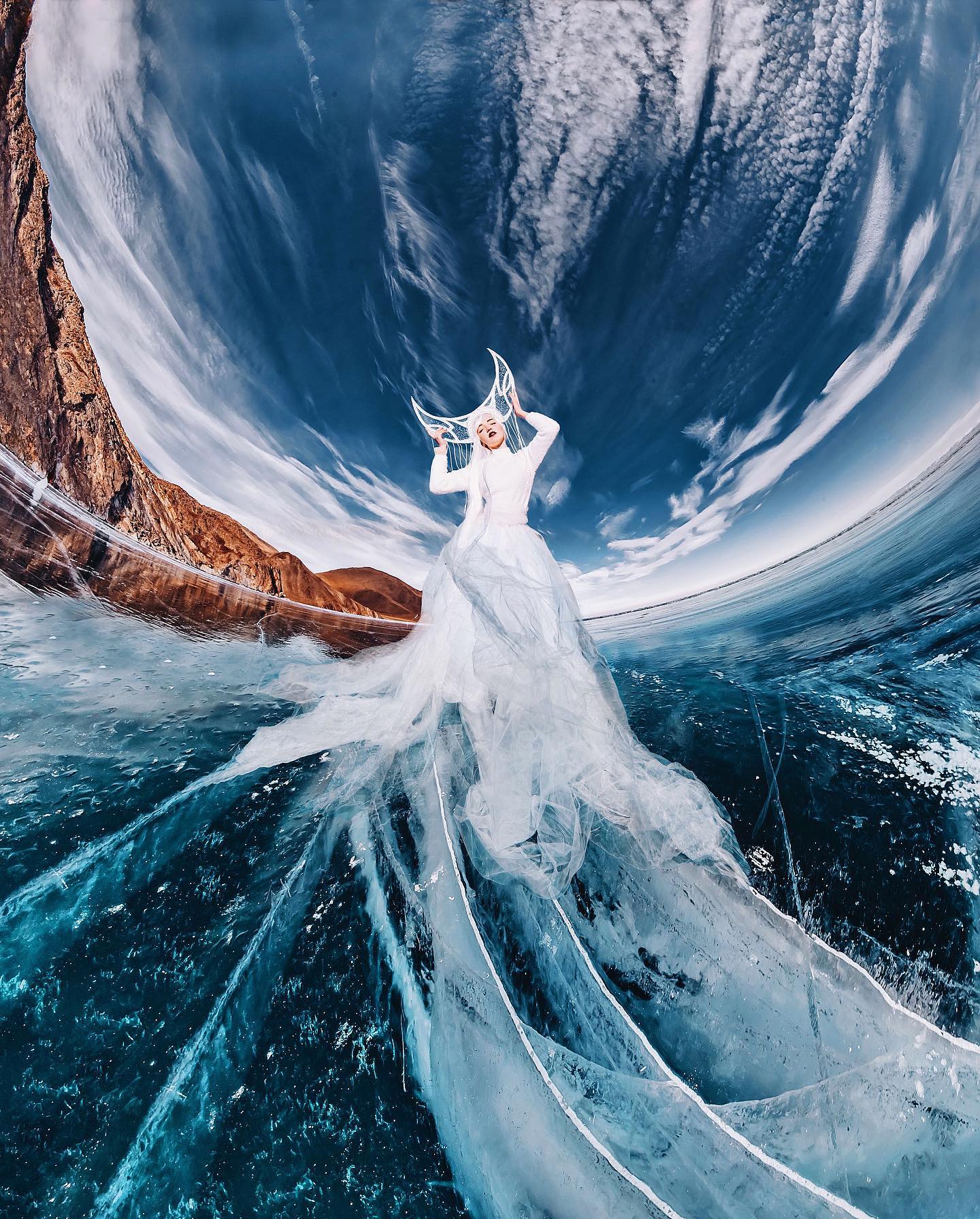 Ice Age Goddess by Helena Woods -