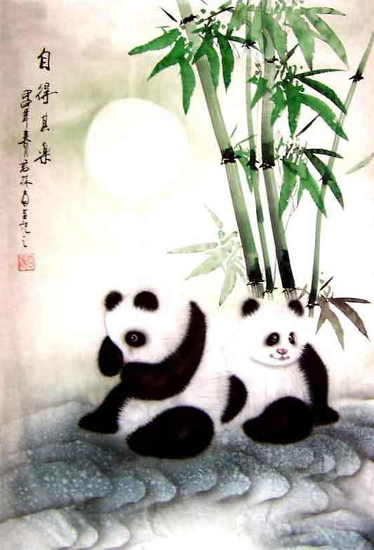 Father Panda (1998) by Zhang Xin Yu