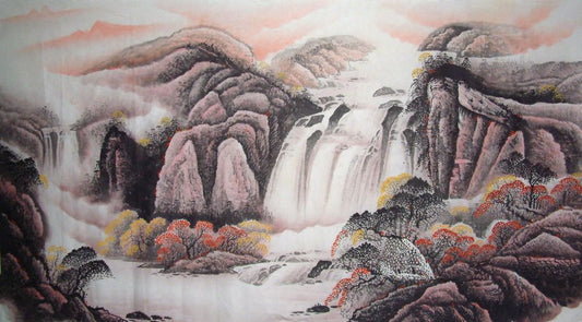 Waterfall (2023) by Qiu Yu Xin